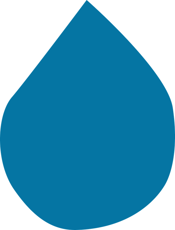 illustration de goutte d'eau bleue